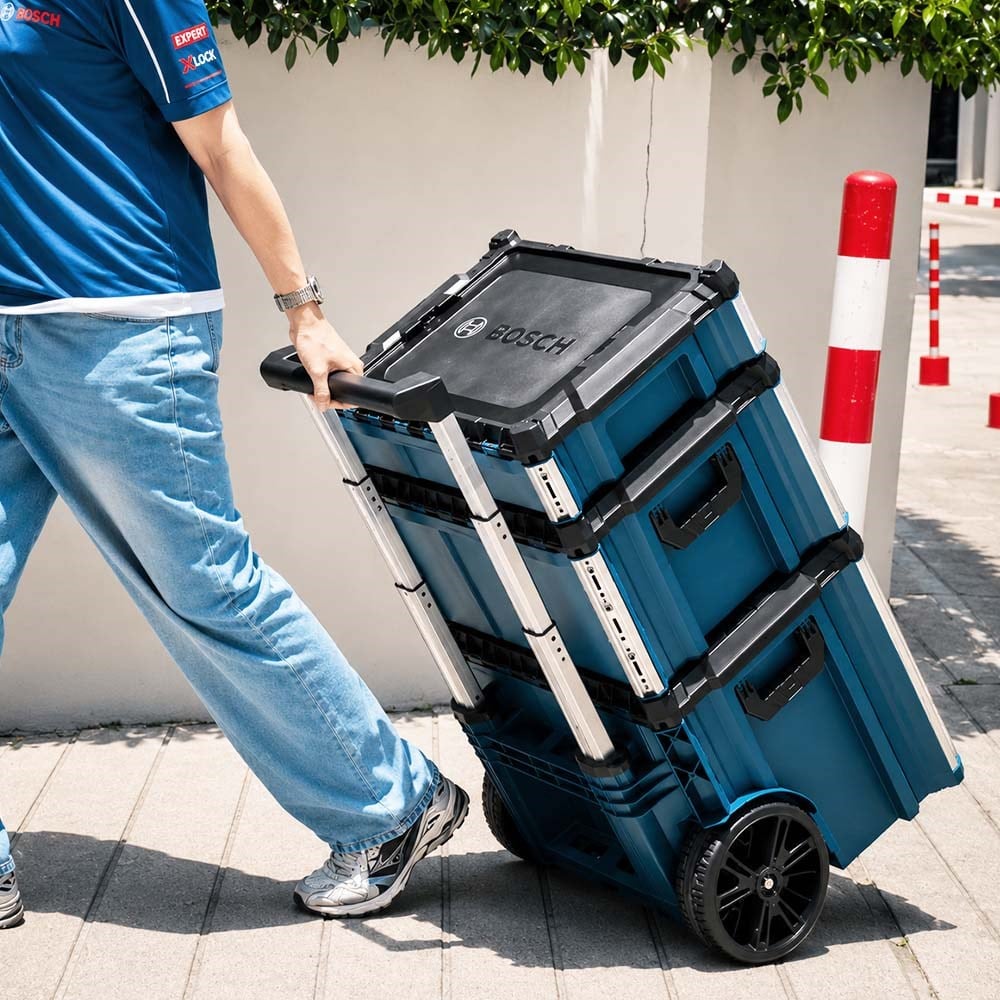 BOSCH Profesyonel Tekerlekli Modüler Takım Çantası L-BOXX