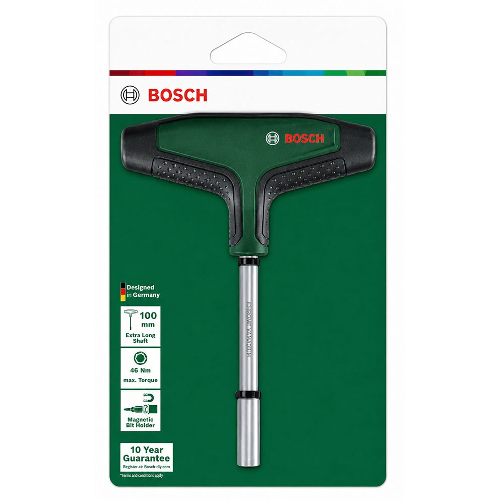 BOSCH T Saplı Cırcırlı Tornavida Uzun