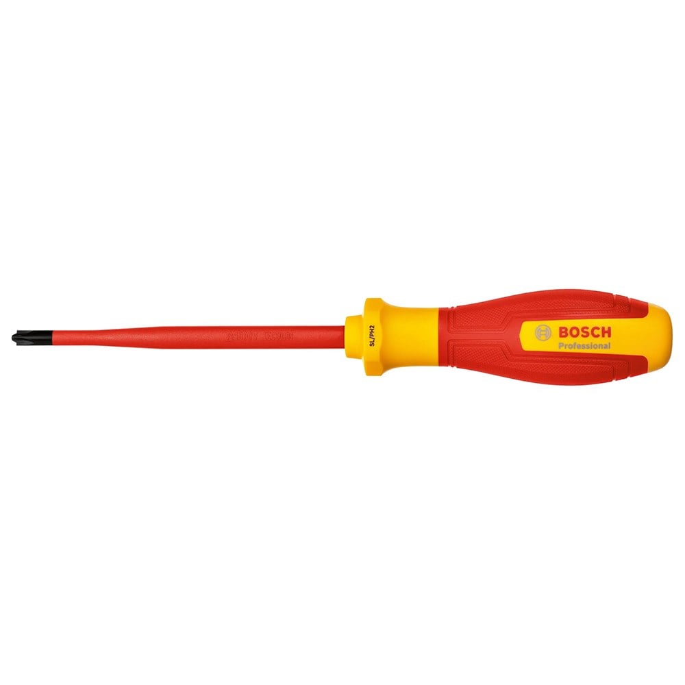 BOSCH Yıldız Uçlu Tornavida Izoleli PRO VDE PH2 x 125mm