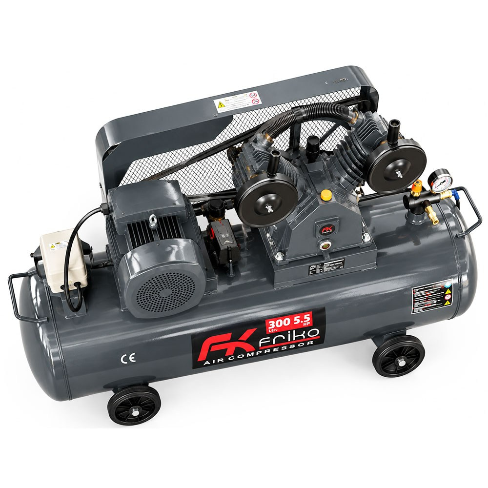 FRIKO 300 LT Hava Kompresörü Yüksek Hızlı 5.5 HP