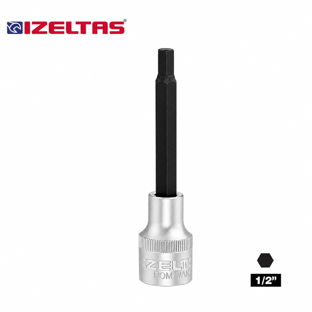 IZELTAS 1/2 T20 Lokmalı Torx Uç Uzun
