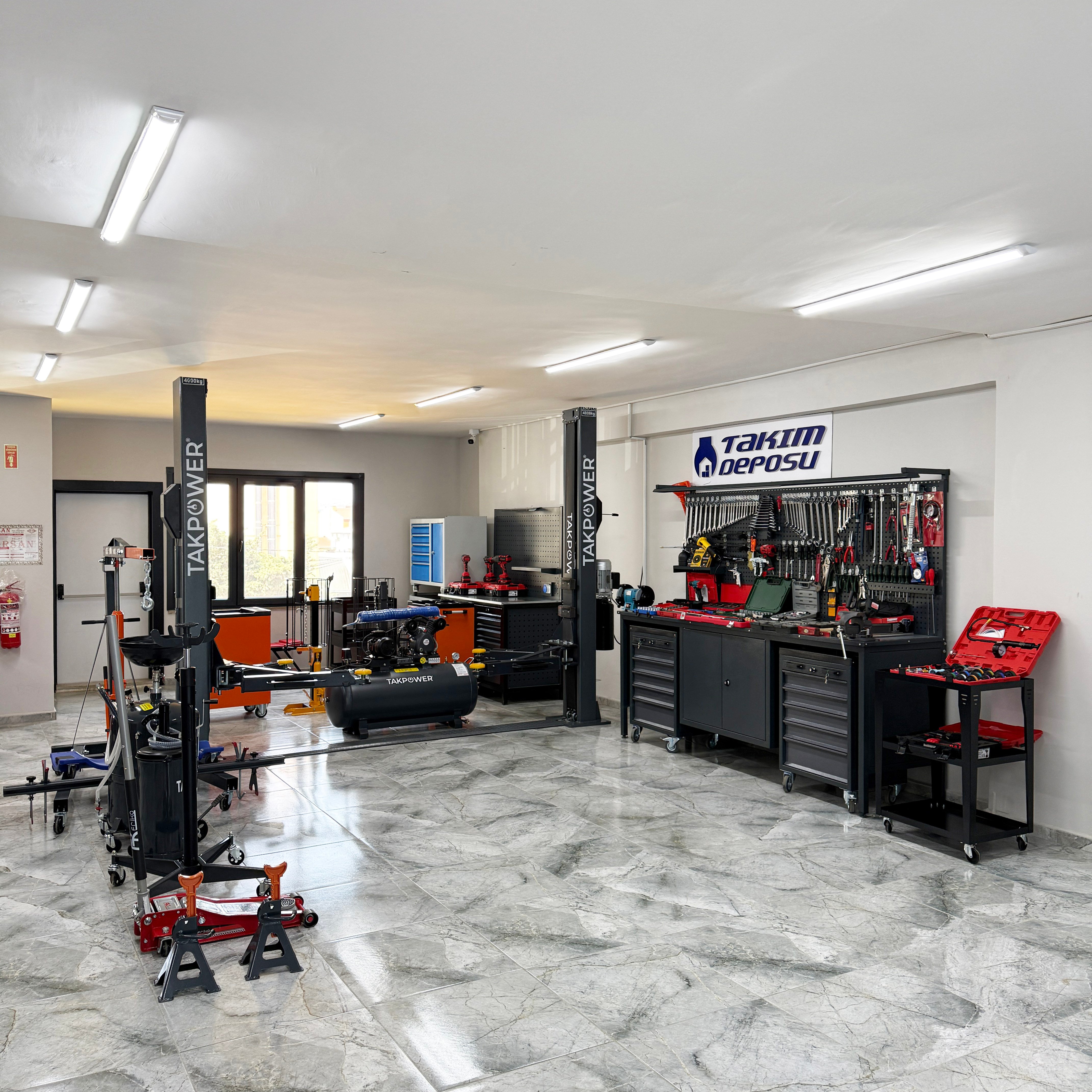 Premium Motor Mekanik Oto Servis Kurulum Paketi