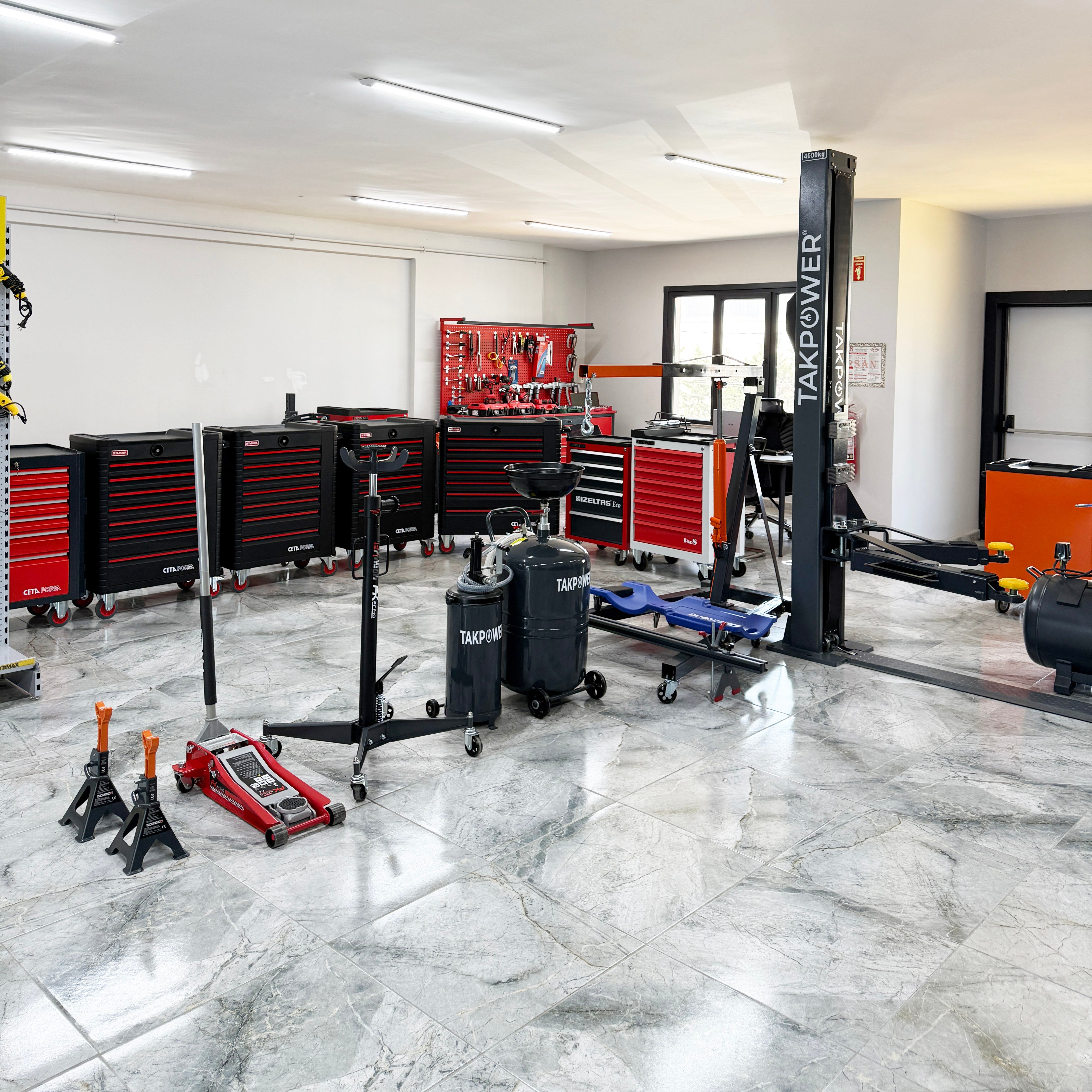 Premium Motor Mekanik Oto Servis Kurulum Paketi