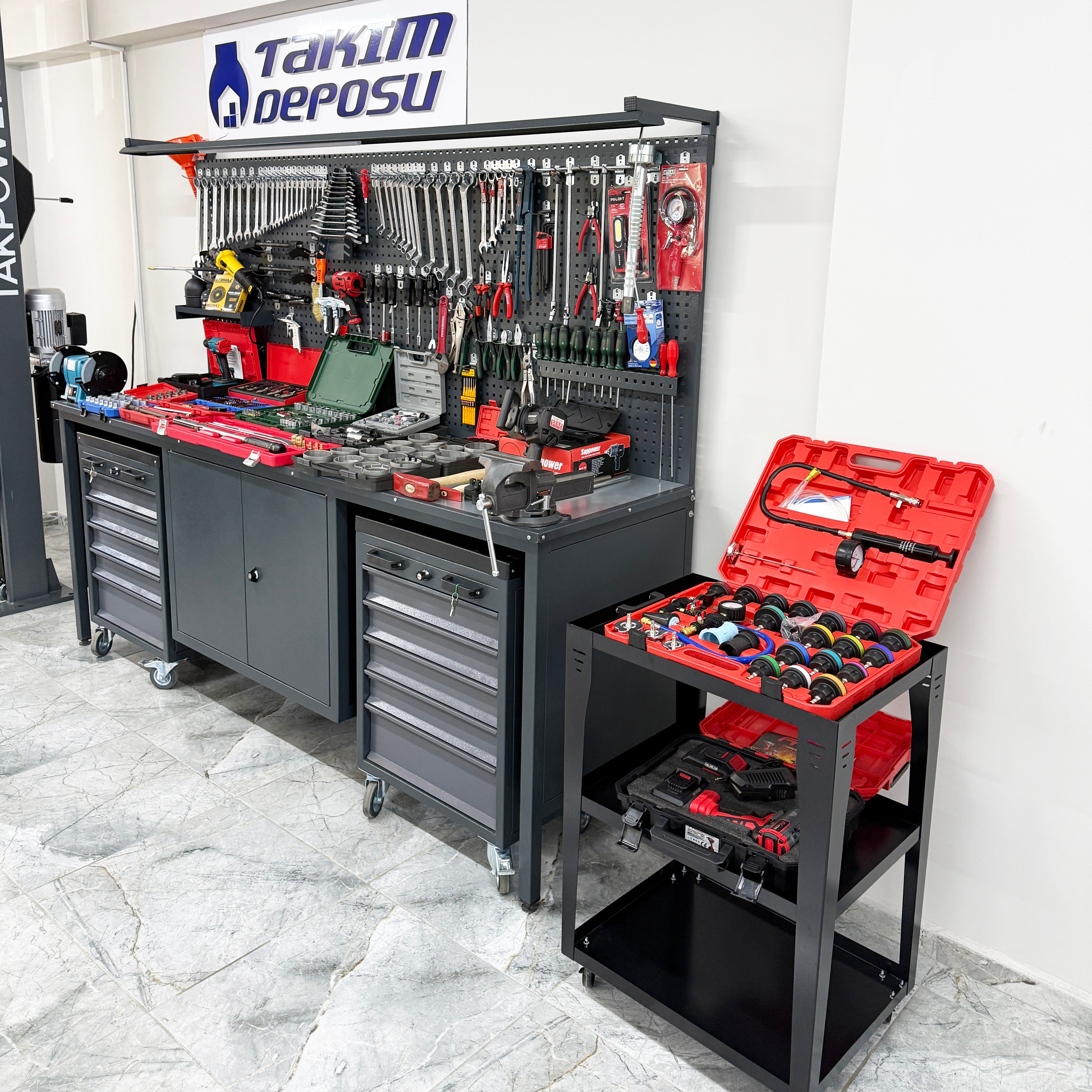Premium Motor Mekanik Oto Servis Kurulum Paketi