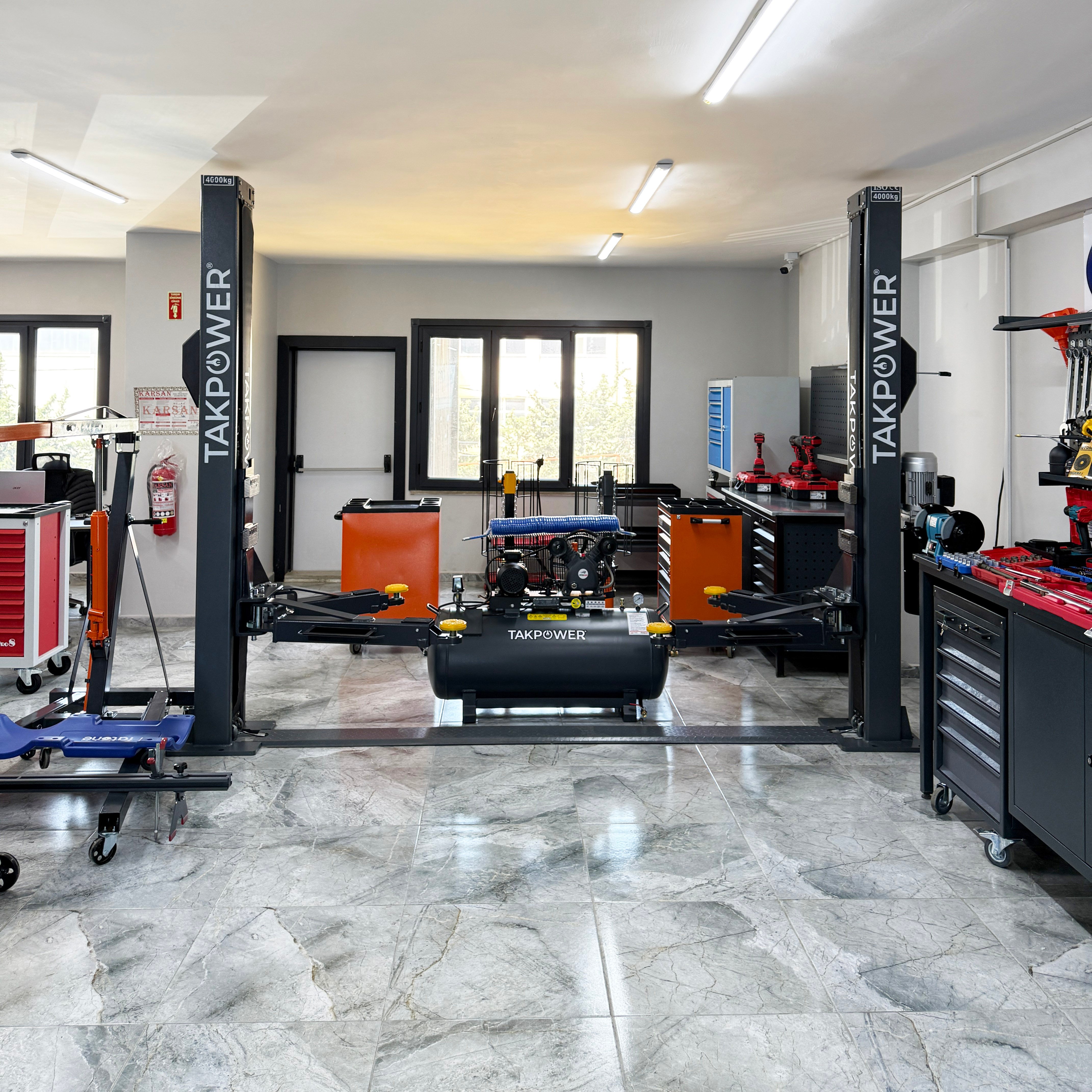 Premium Motor Mekanik Oto Servis Kurulum Paketi