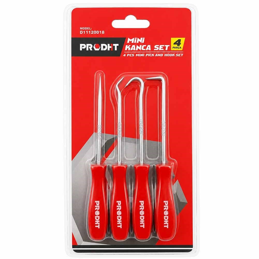 PRODHT Oring Çonta Sökme Çıkarma Biz Seti 140 mm 4 Parça