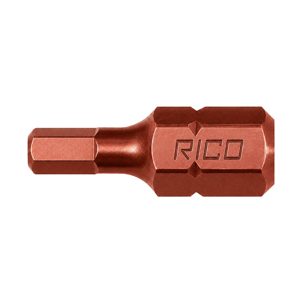 RICO H12 Bits Uç Mıknatıslı Kırmızı 30 x 10 mm