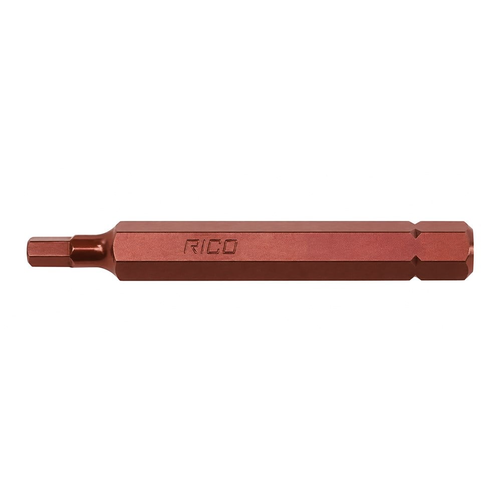 RICO H5 Bits Uç Mıknatıslı Kırmızı 75 x 10 mm