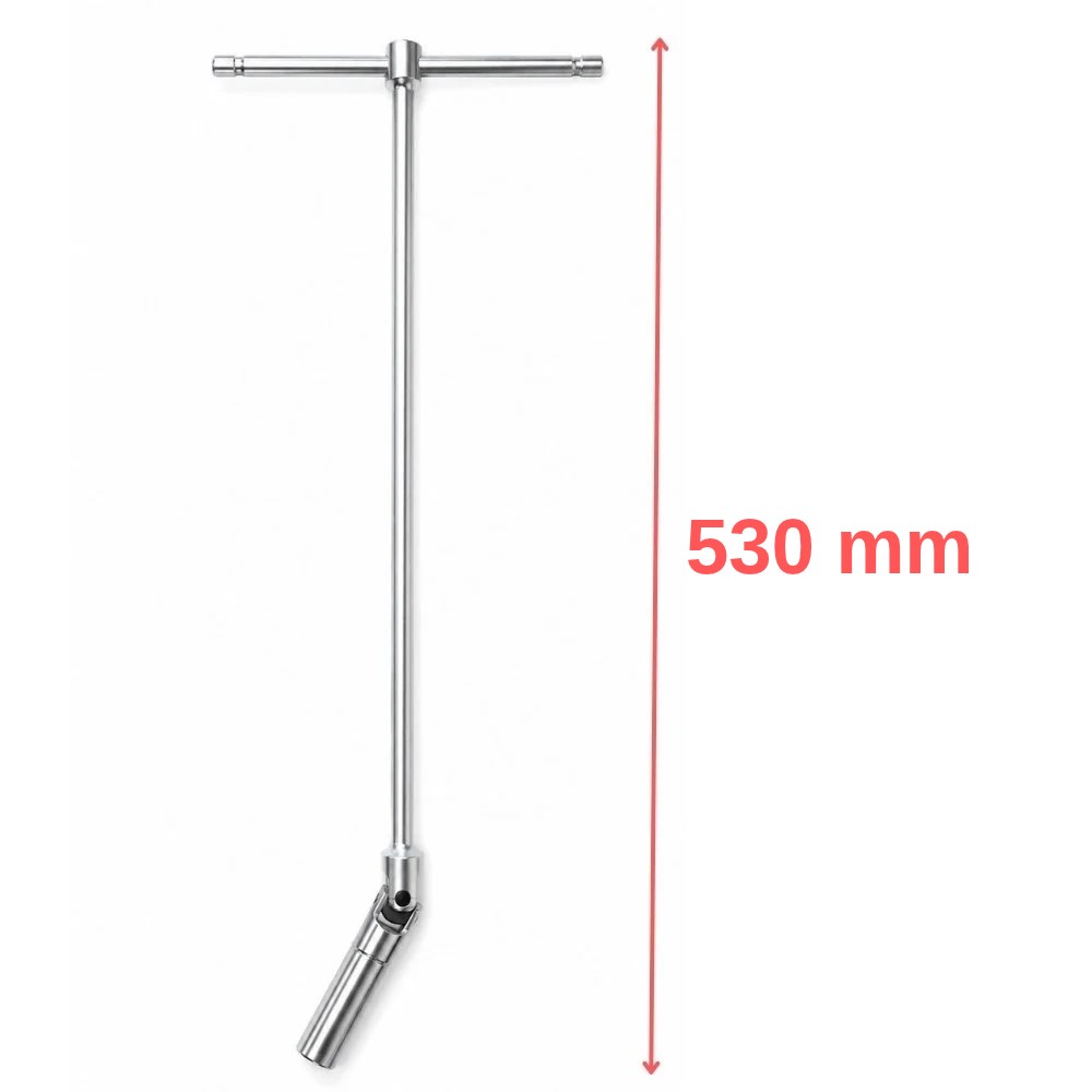 RICO T Kolu Mafsallı Buji Lokma Anahtarı 16 mm