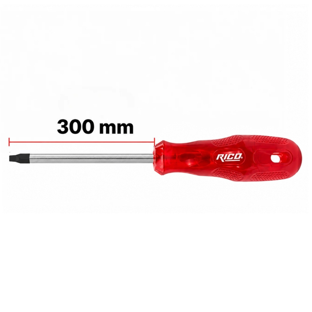 RICO T25 Torx Uçlu Tornavida Star Uzun 300 mm