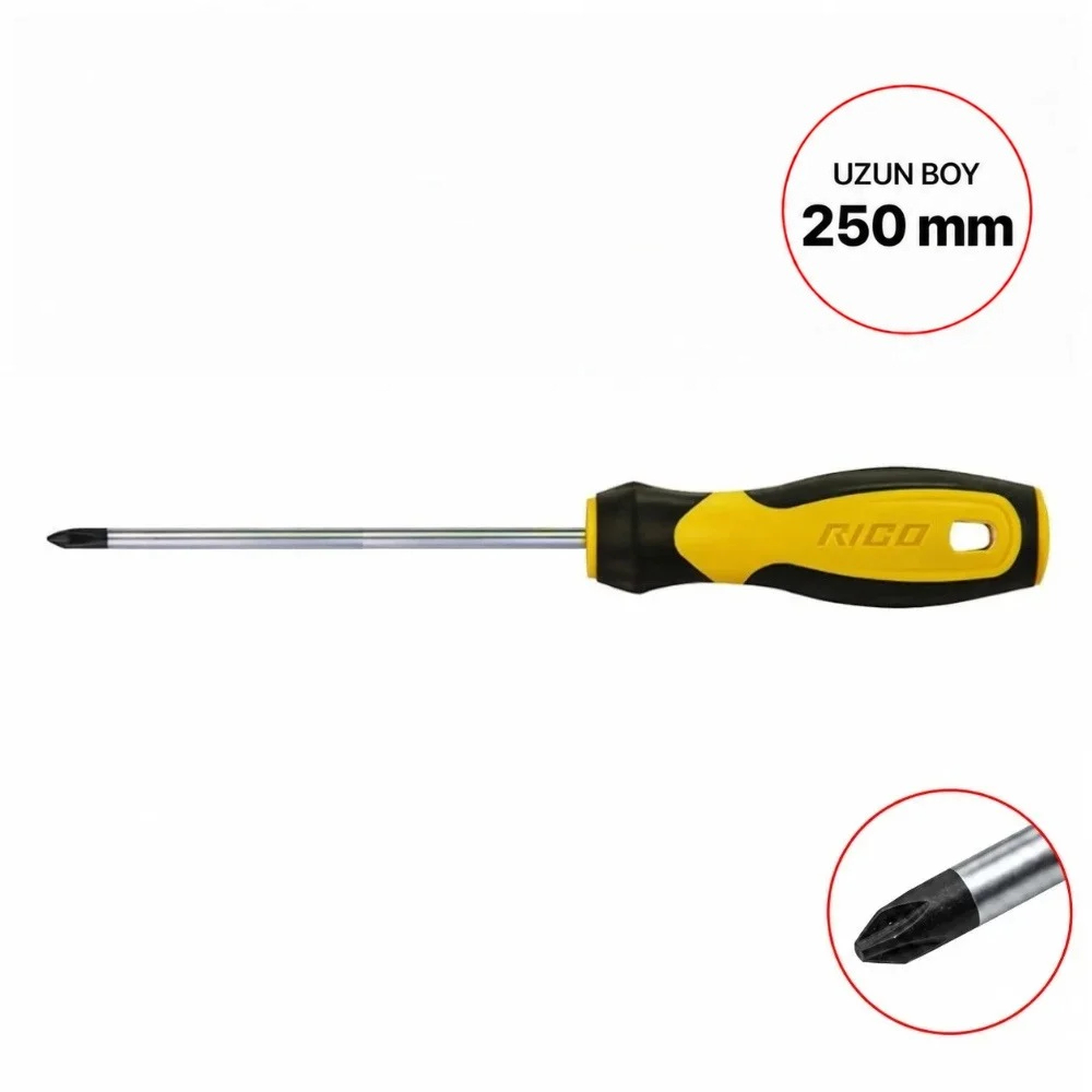RICO Yıldız Uçlu Tornavida 5 x 250 mm