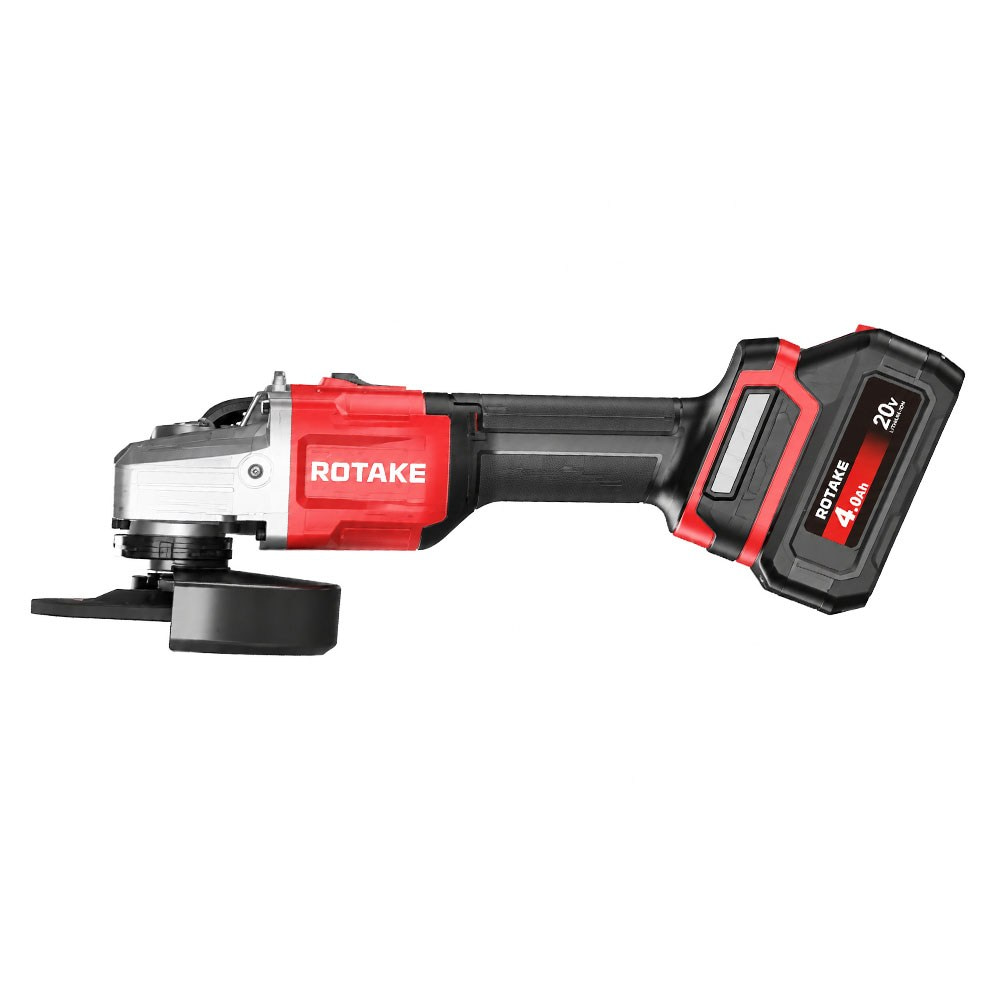 ROTAKE G1-115 Akülü Avuç Taşlama Makinesi Kömürsüz 115 mm 20V 4.0Ah