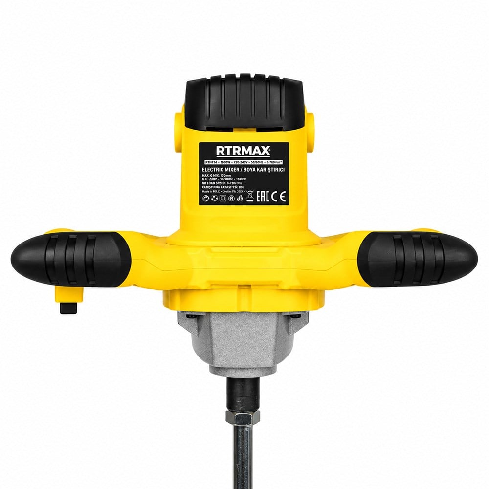 RTRMAX Çift Kollu Boya ve Harç Karıştırma Mikseri 1200W