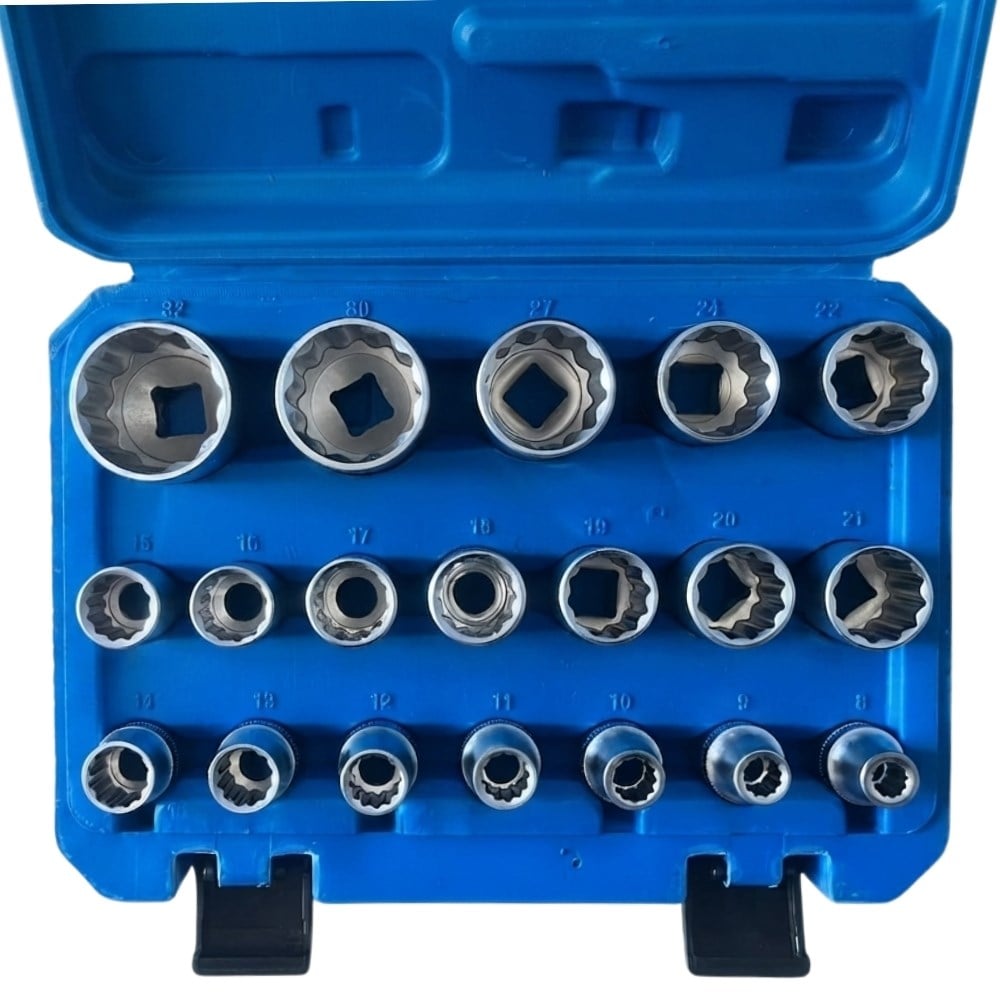 TAKPOWER 1/2 On İki Köşe Lokma Takımı 19 Parça