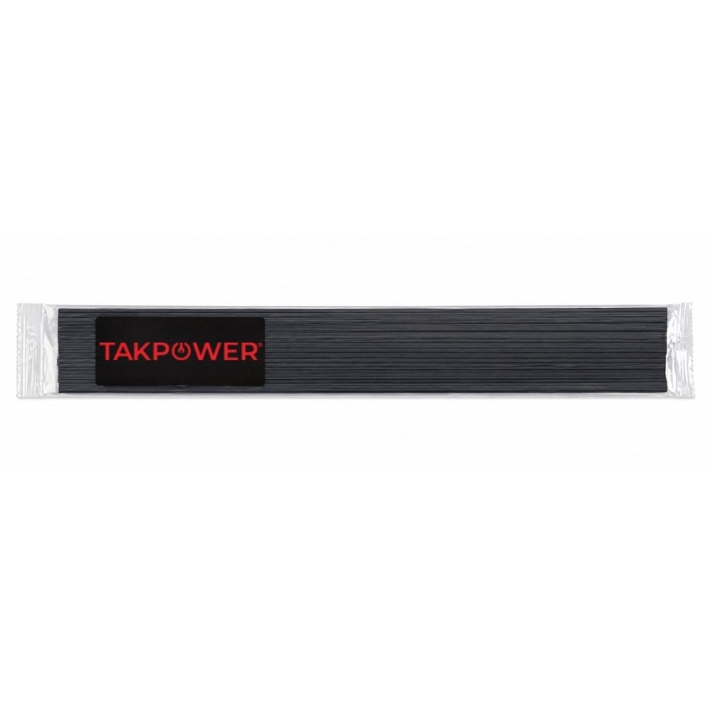 TAKPOWER Plastik Kaynak Elektrodu Siyah PP 0.6 x 400 mm 20 Adet