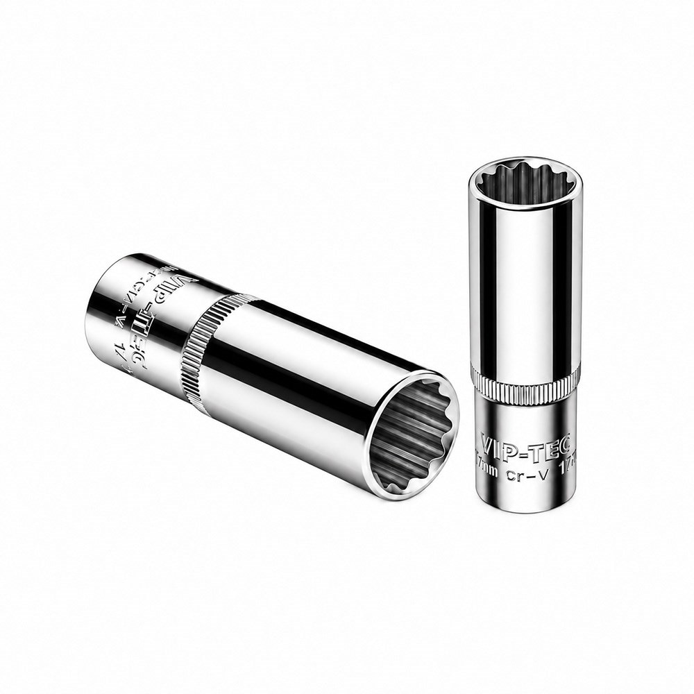 VIP-TEC 1/4 On İki Köşe Yıldız Derin Lokma 4 mm