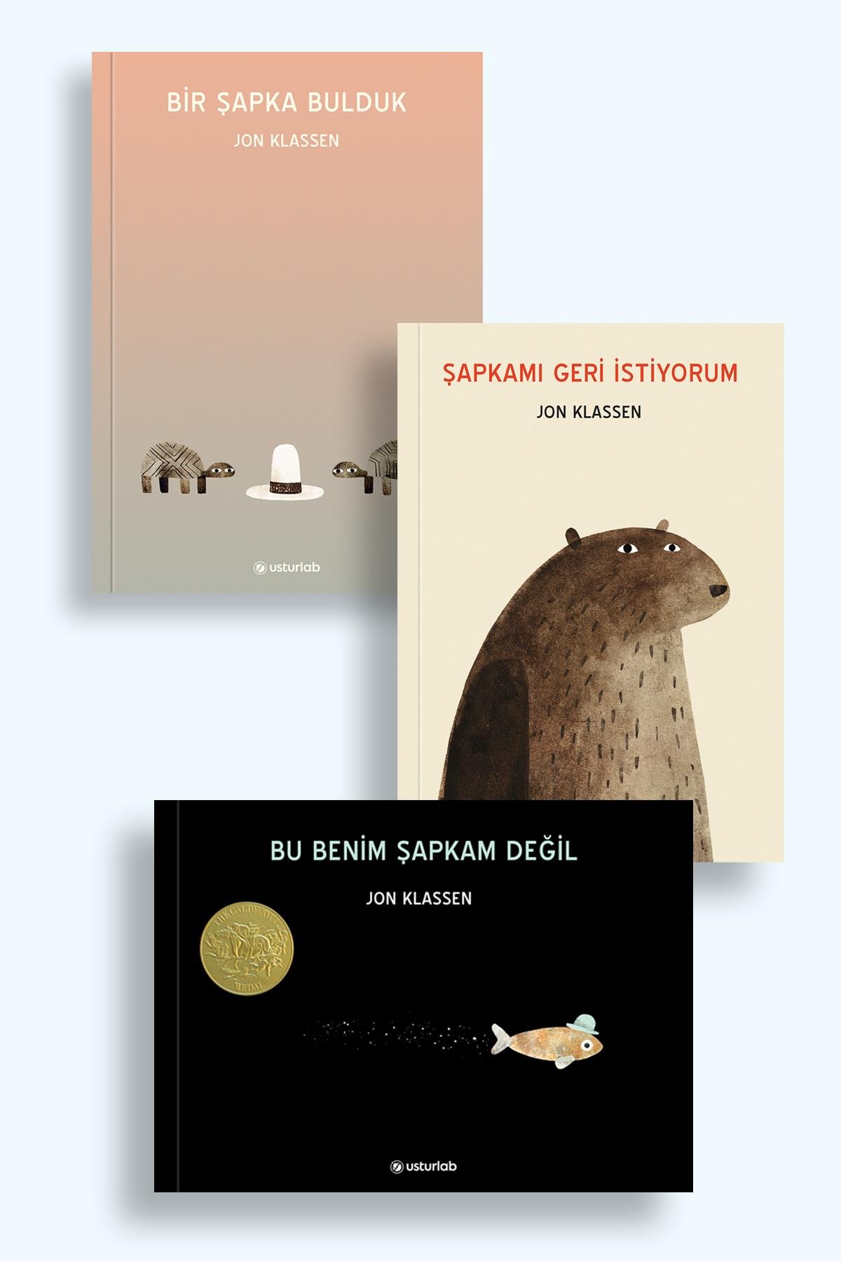 Şapka Üçlemesi - Jon Klassen (3 Kitap)