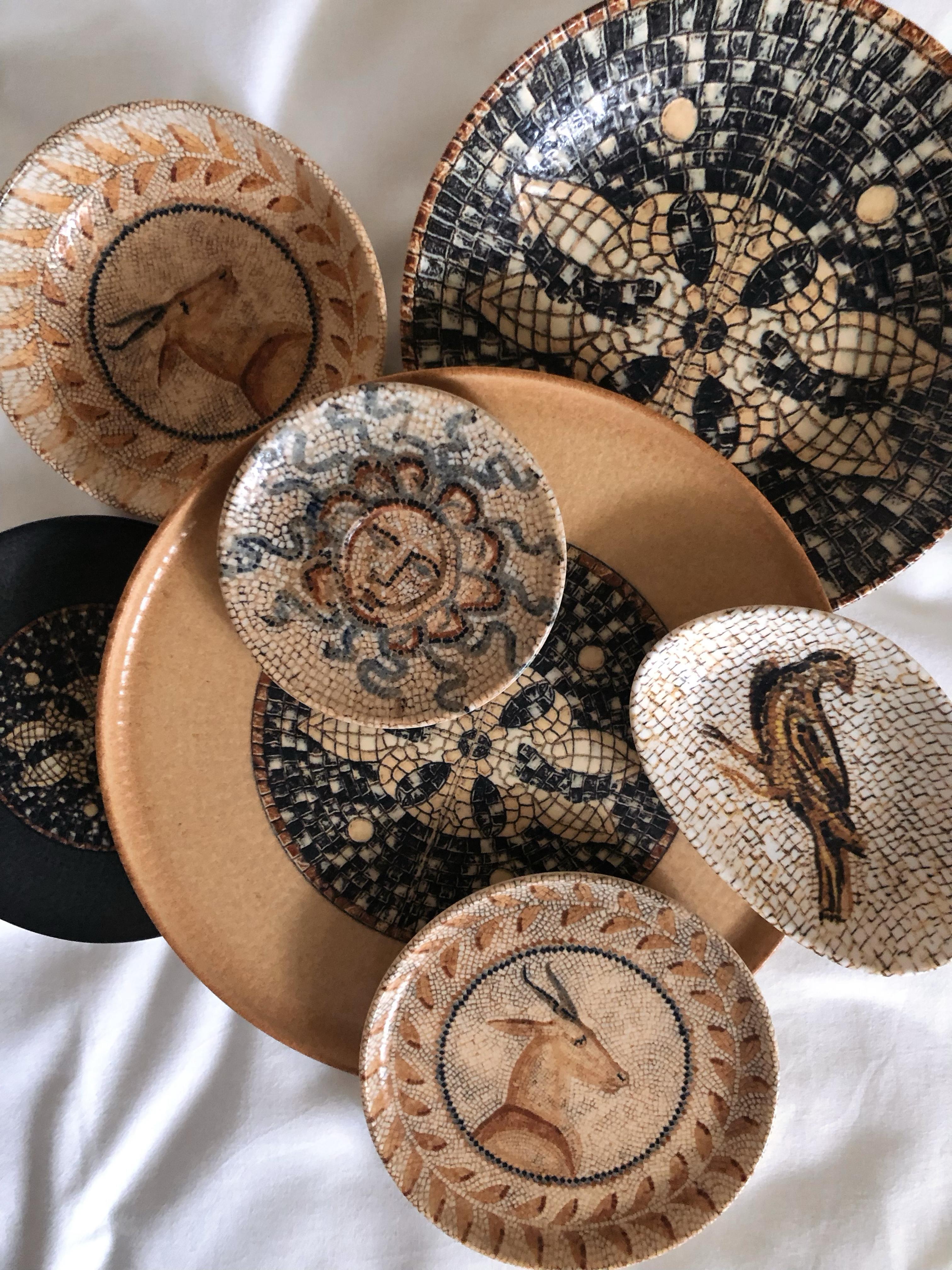 Mezopotamya Servis Tabağı