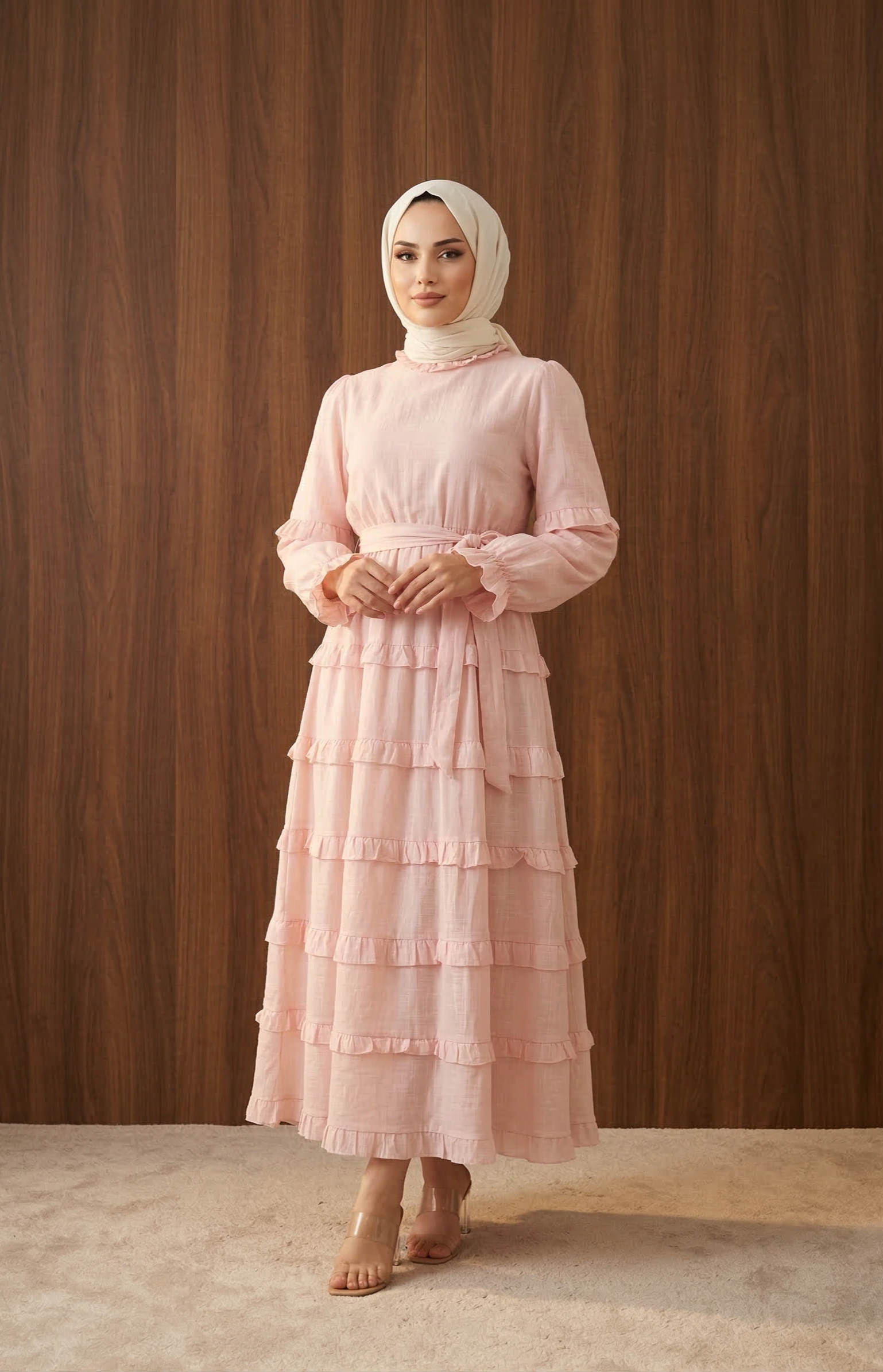 Duru Elbise Pembe