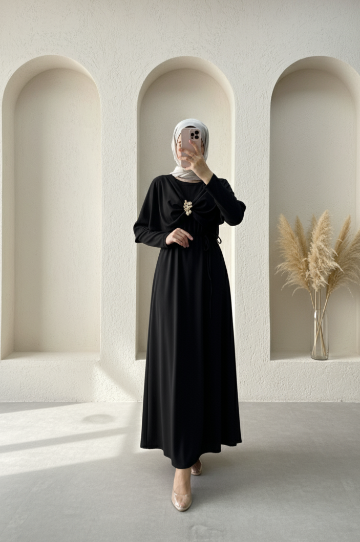 Hürrem Elbise Siyah