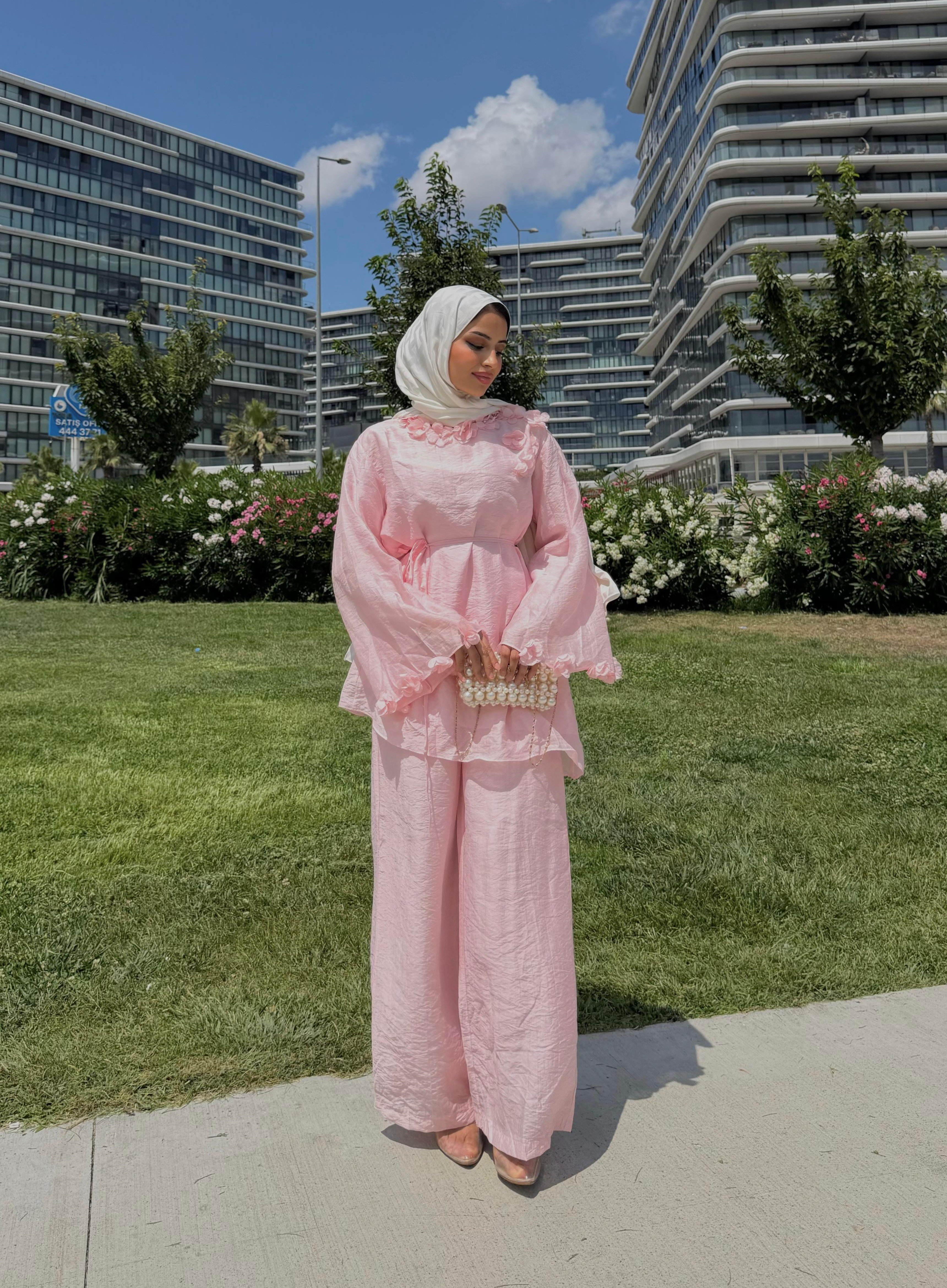 Melisa İkili Takım Pembe 