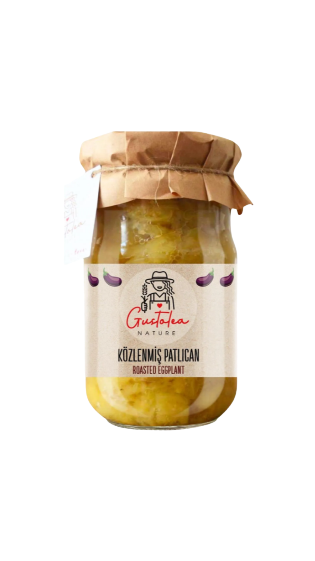    Gustolea Nature Közlenmiş Patlıcan (660cc) - 1 Gustolea Nature Közlenmiş Patlıcan (660cc)