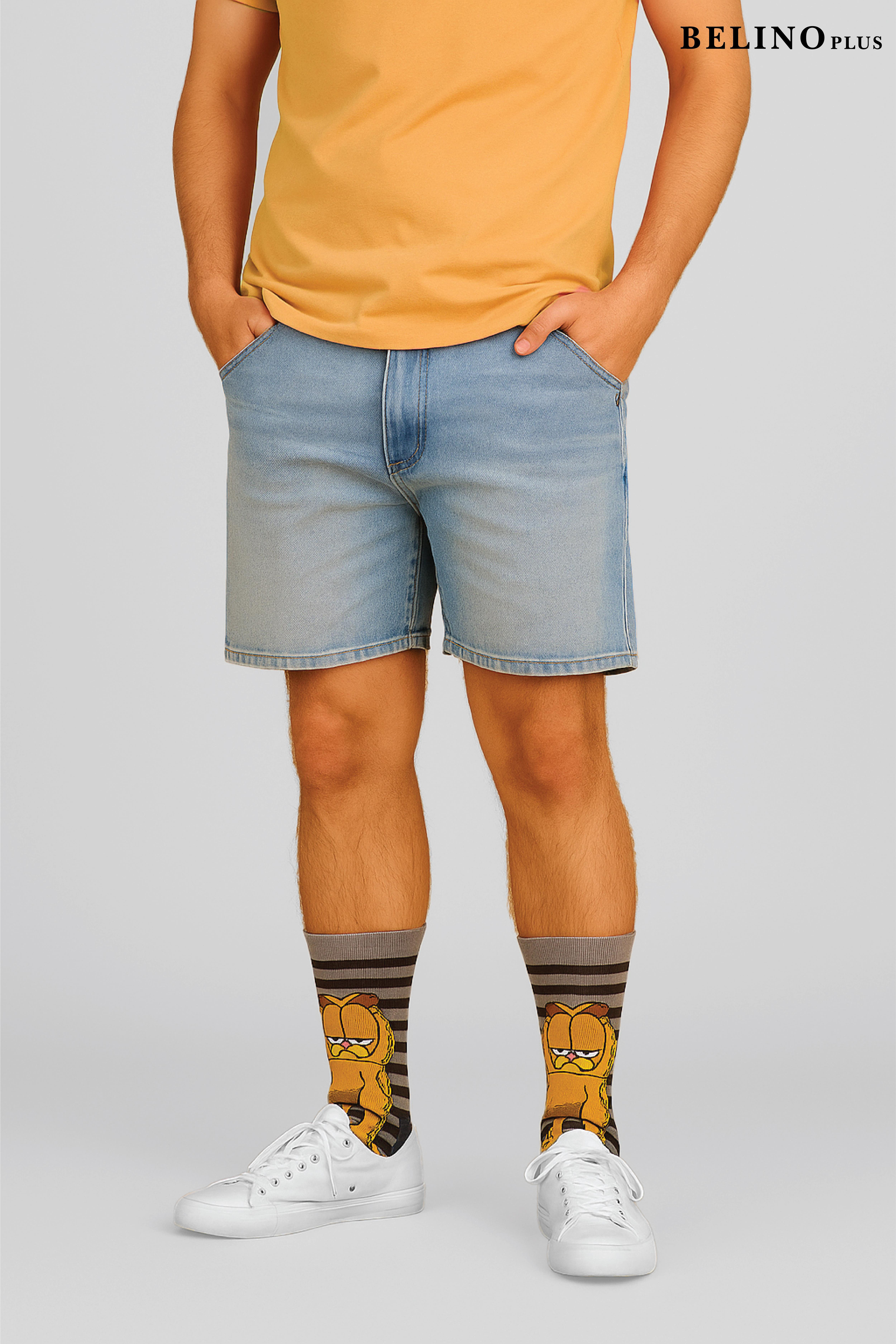 Unisex Renkli Çizgi Filim Karakterli Çorap