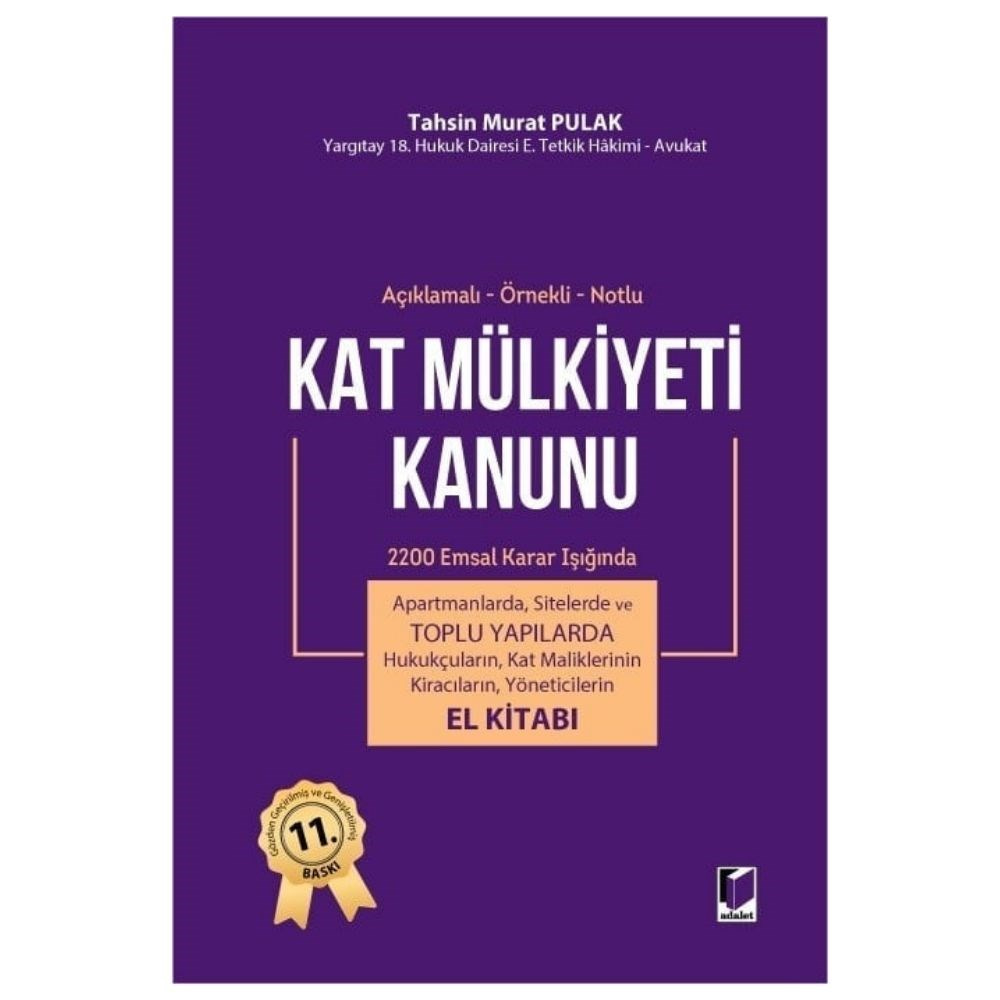 KAT MÜLKİYETİ KANUNU 11.BASKI