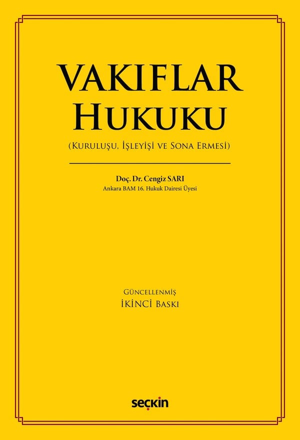 VAKIFLAR HUKUKU