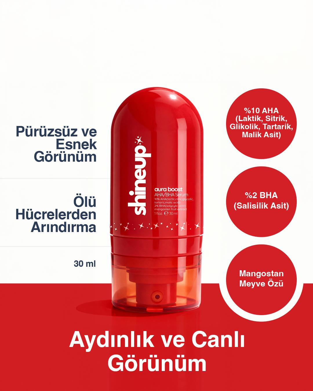 Aura Boost AHA BHA Serum 