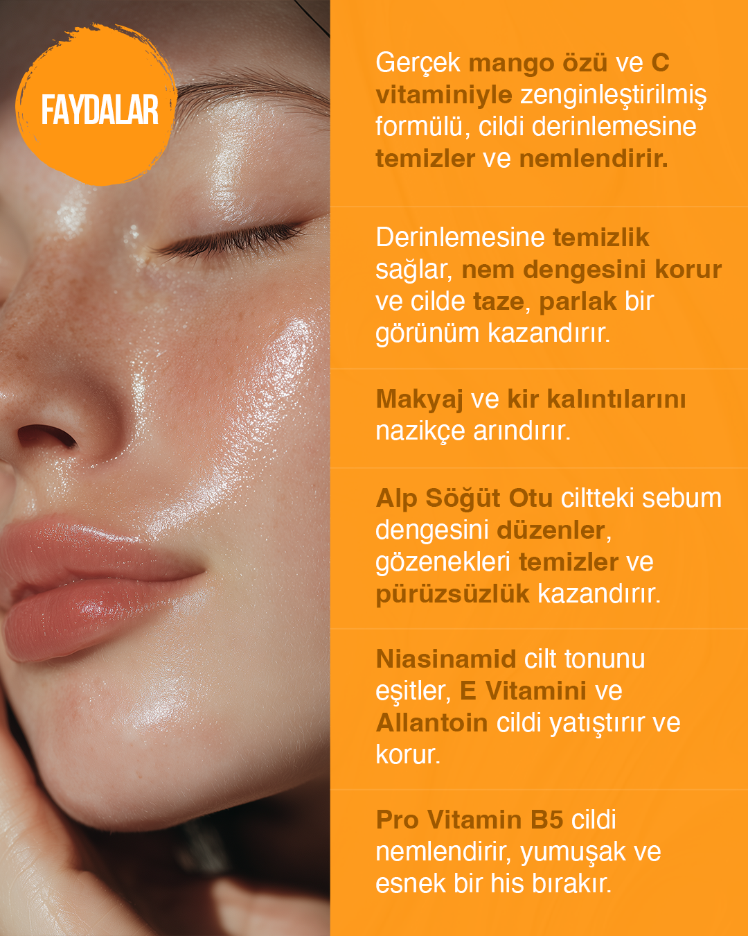 Canlandıran Temizlik Bakım Seti Mango Bliss, Hydra Clean
