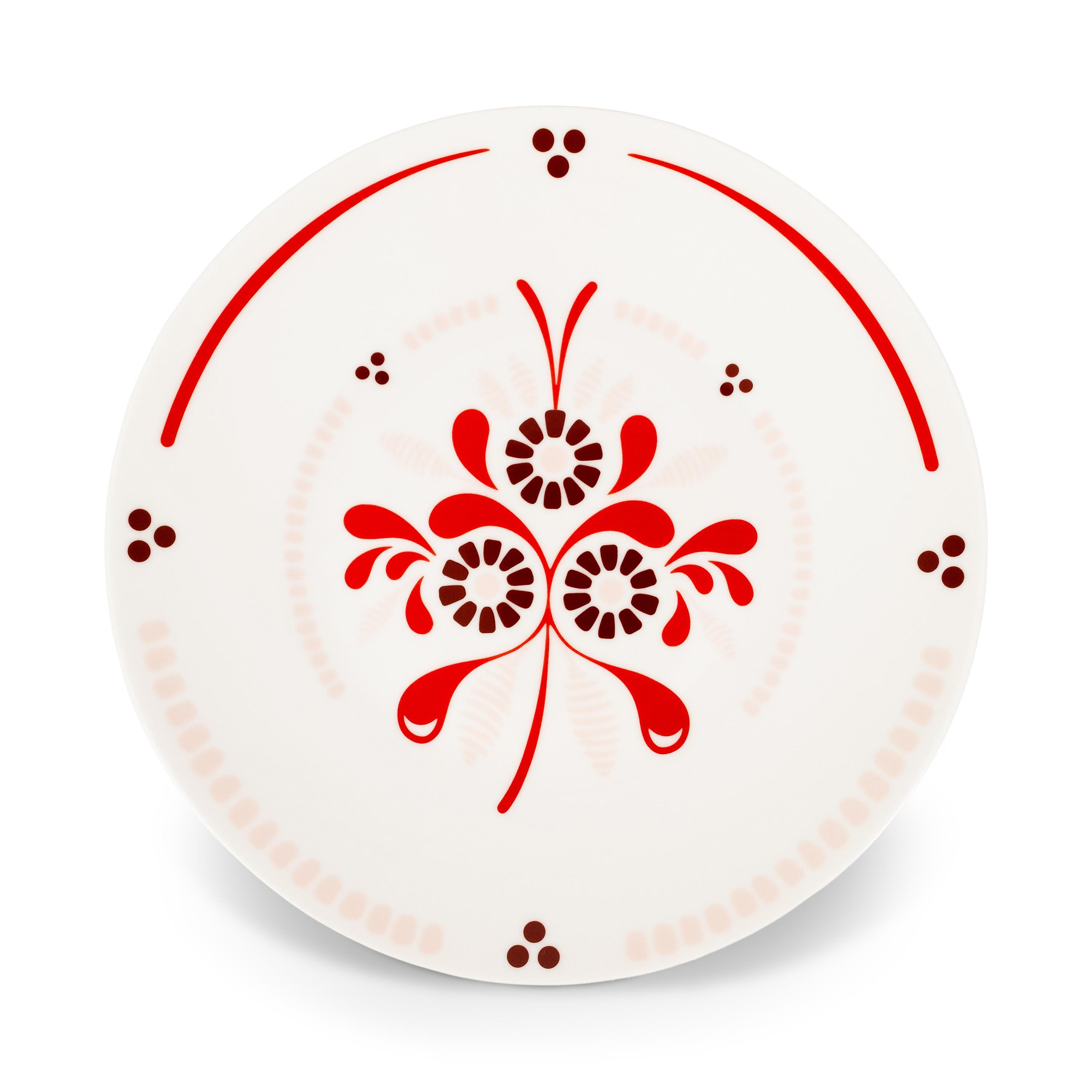 Mercan Yemek Tabağı