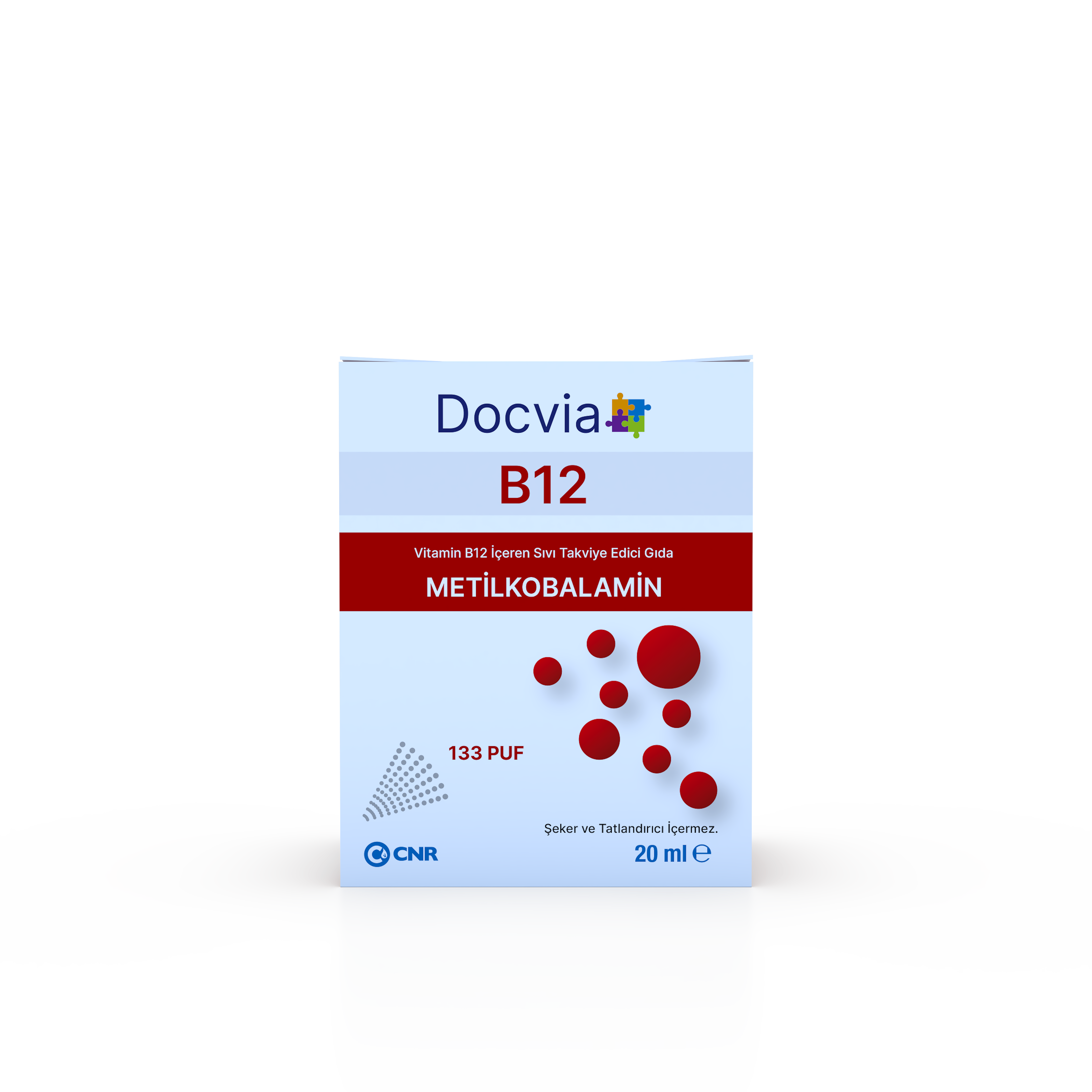 DOCVİA B12 Vitamin B12 İçeren Sıvı Takviye Edici Gıda