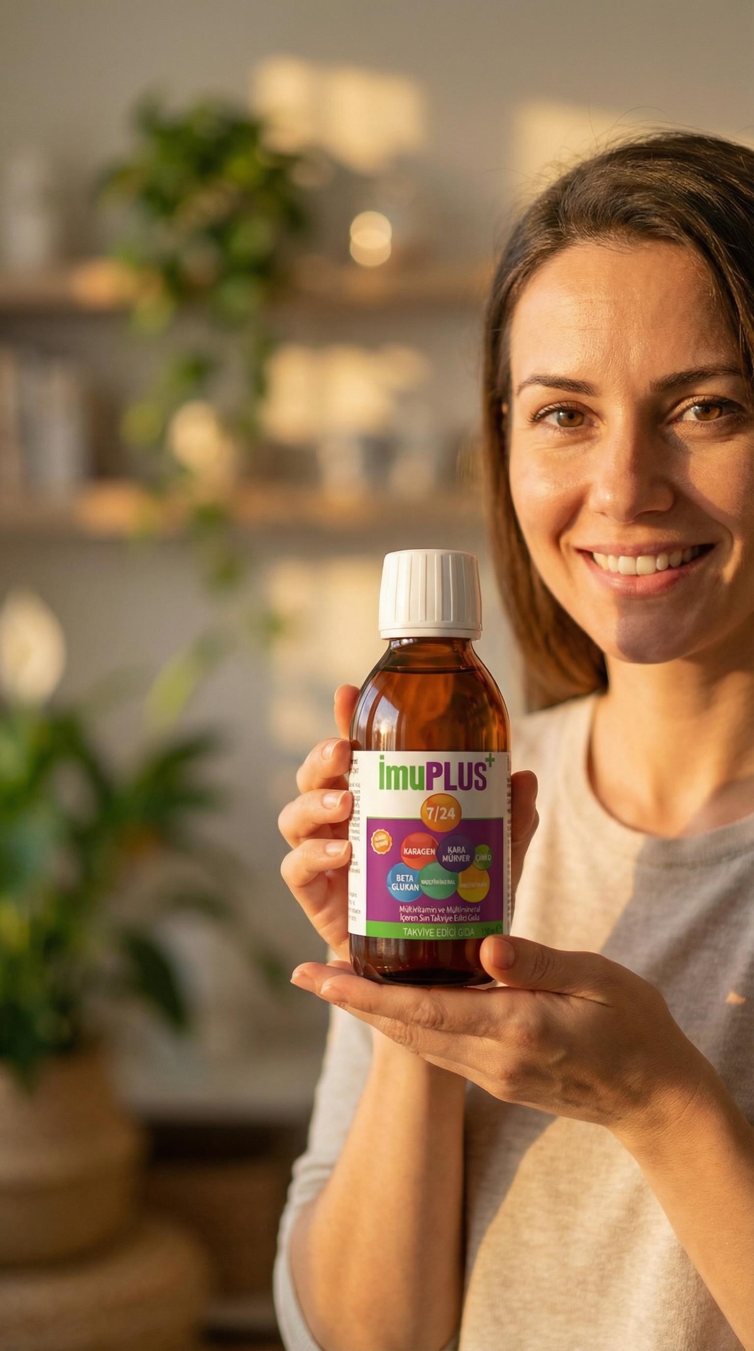 İmuplus Multivitamin ve Multimineral İçeren Sıvı Takviye Edici Gıda