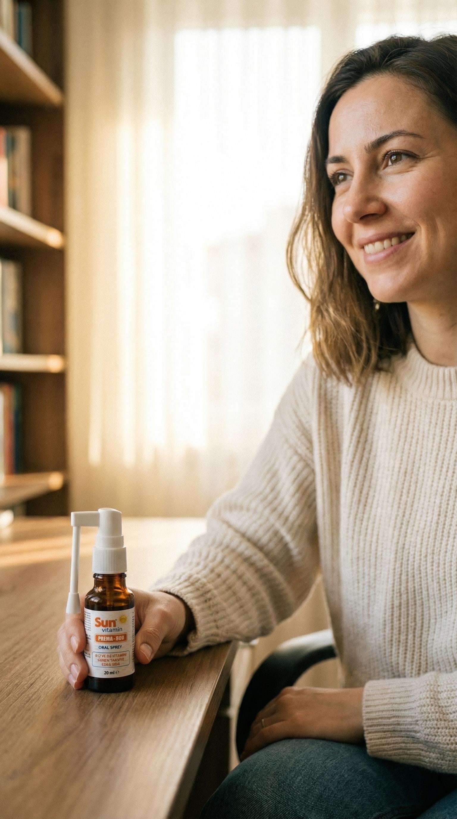 Sun Vitamin PREMA 800, B12 ve D3 Vitamini İçeren Takviye Edici Gıda 20 ml