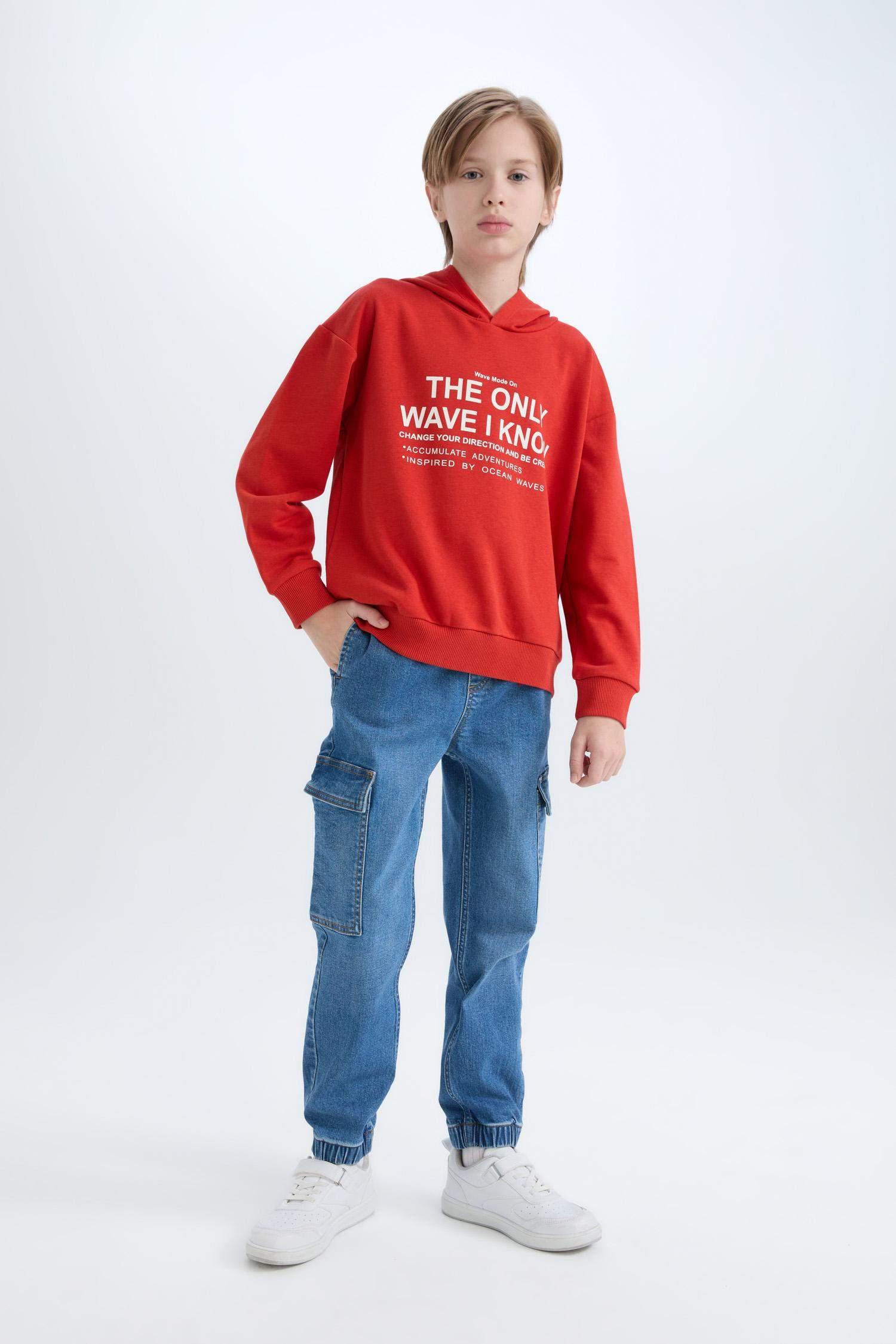 Defacto Erkek Çocuk  Sweat D7399A8/RD65