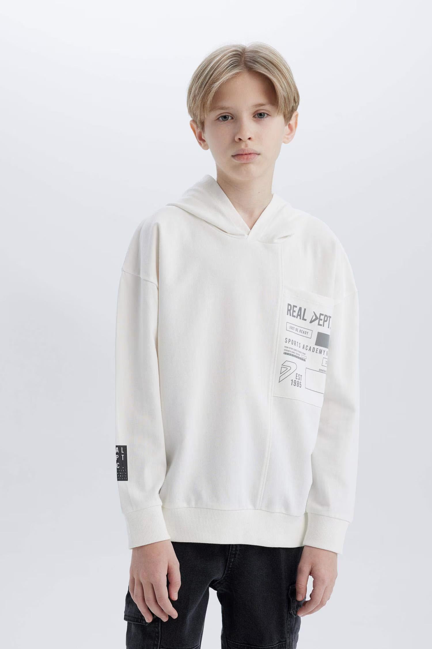 Defacto Erkek Çocuk  Sweat D8535A8/WT32