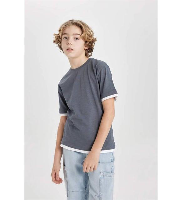 Defacto Erkek Çocuk T-shirt D9276A8/AR141