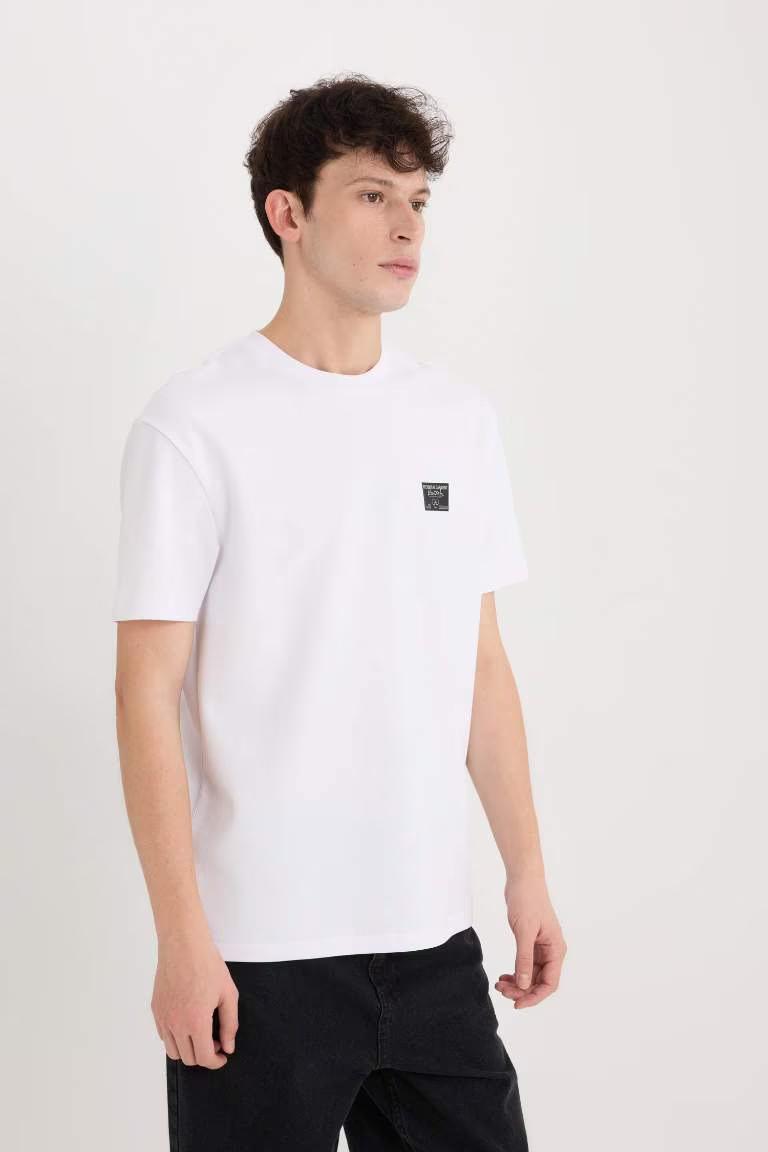 Defacto Erkek  T-shirt D5516AX/WT34