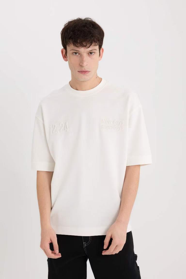 Defacto Erkek  T-shirt D5756AX/ER137