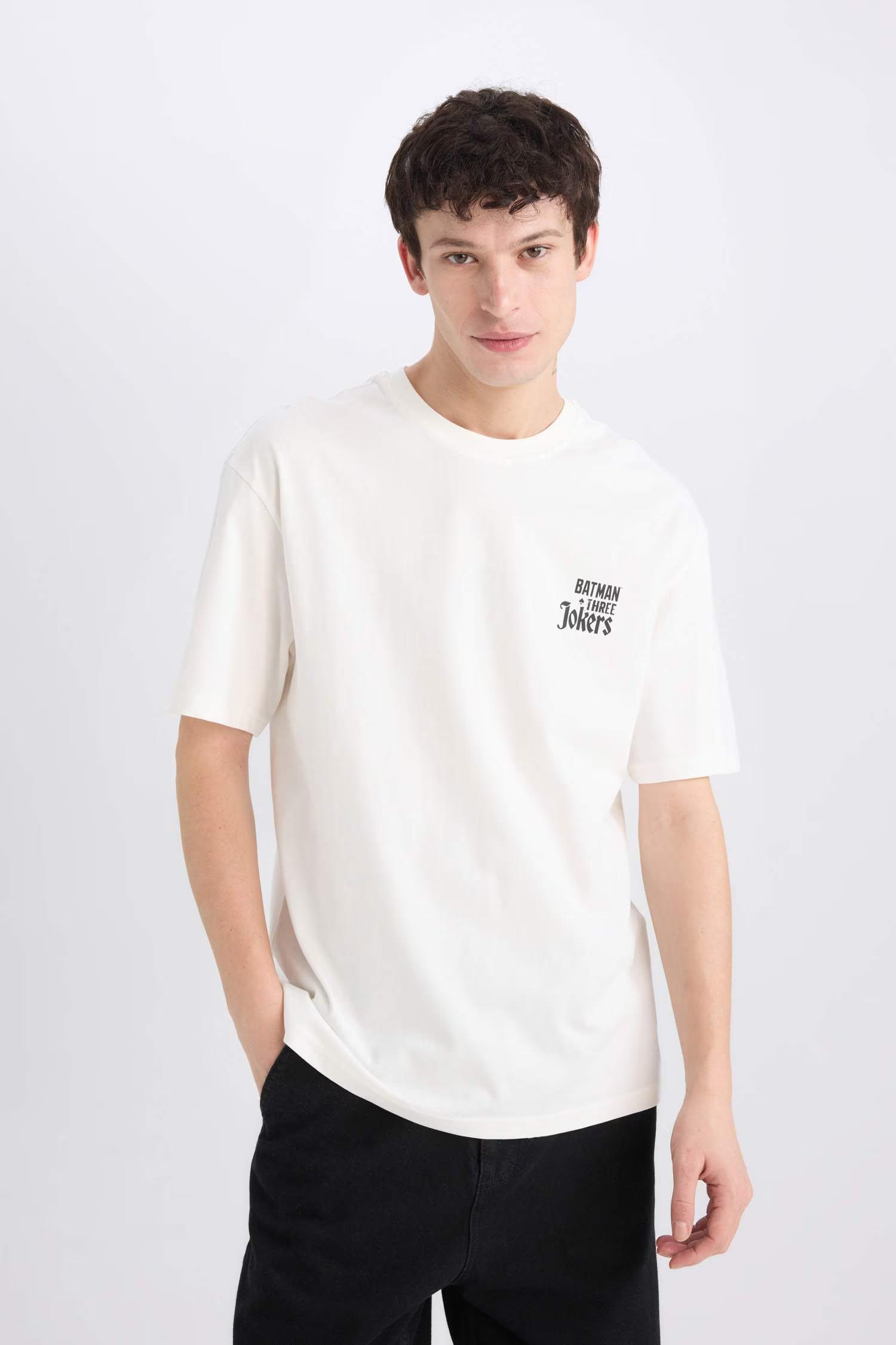Defacto Erkek  T-shirt D9846AX/ER105