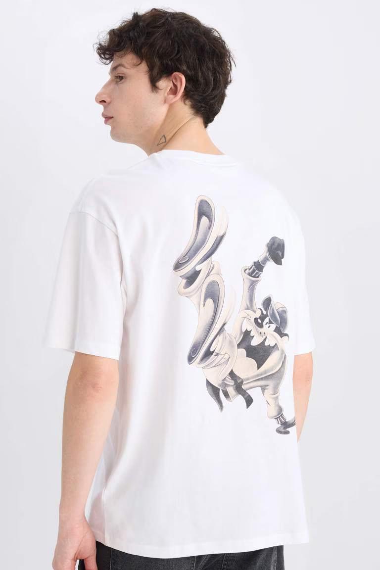 Defacto Erkek  T-shirt E0615AX/WT34