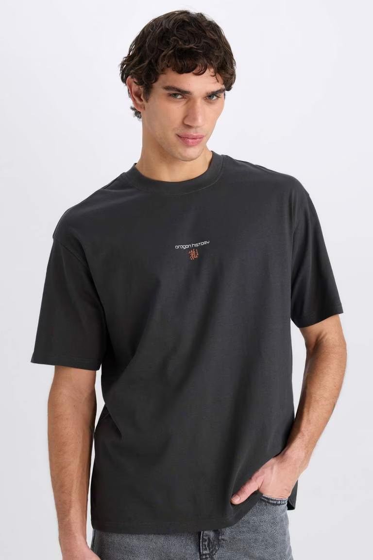 Defacto Erkek  T-shirt E0908AX/AR221