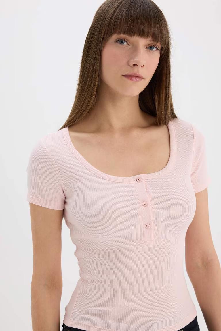 Defacto Kadın T-shirt E5781AX/PN364