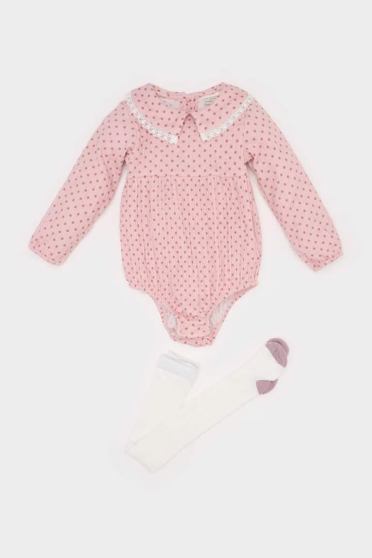 Defacto Kız Bebek Tulum E2384A5/PR345