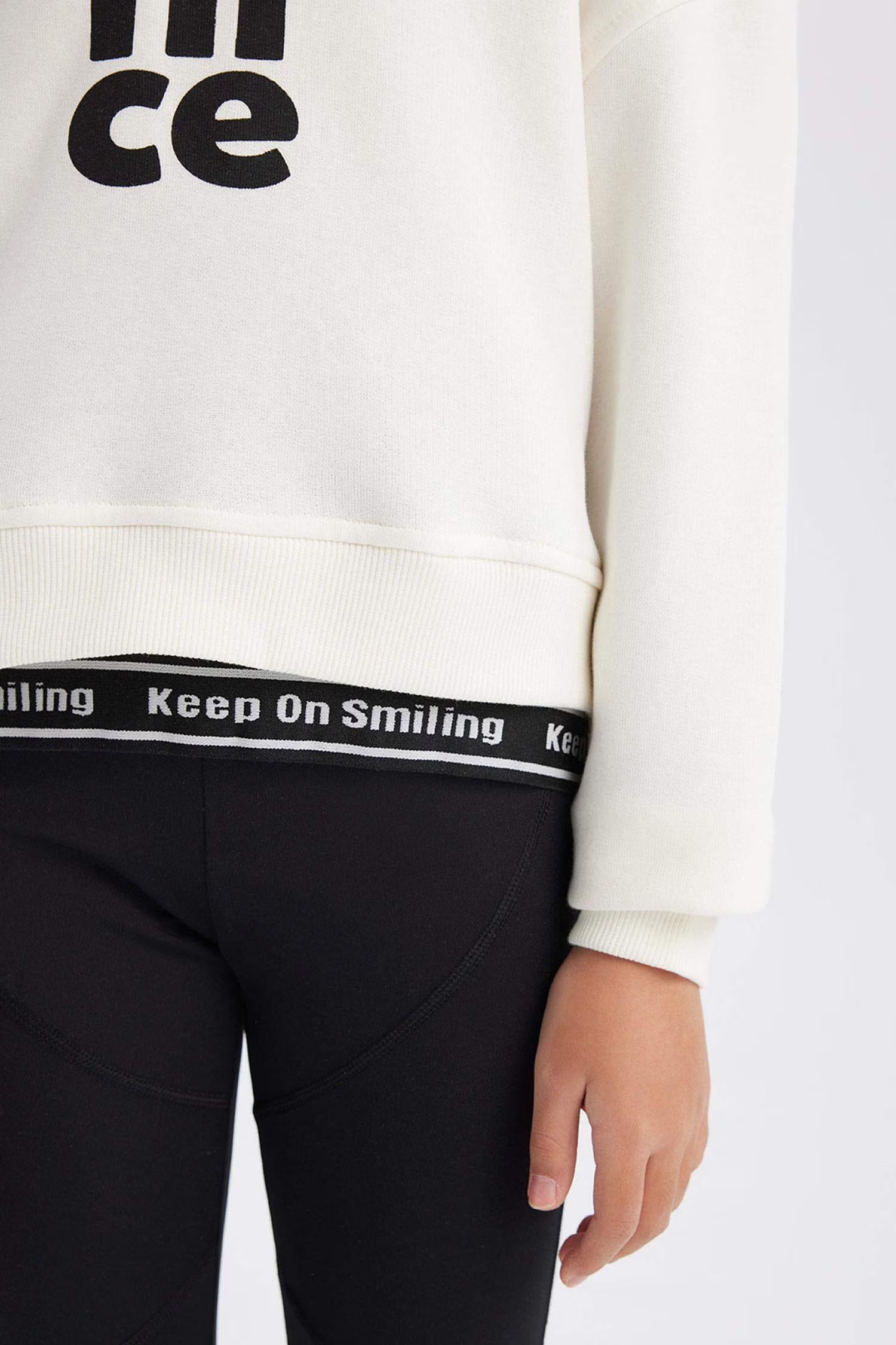 Defacto Kız Çocuk  Sweat E0462A8/ER85