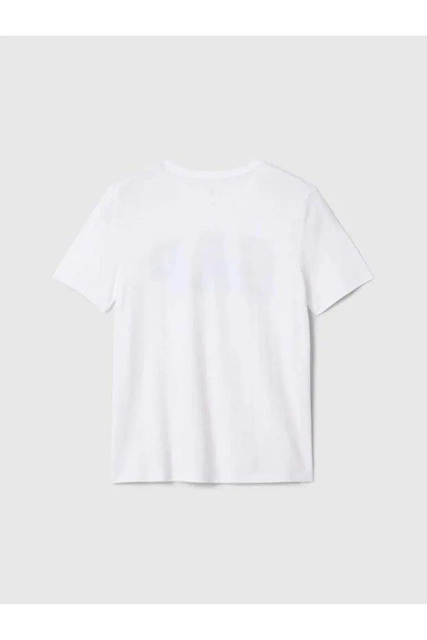 Gap V-Bas Ss Logo Tee Erkek Çocuk T-shirt 708370003 322874423