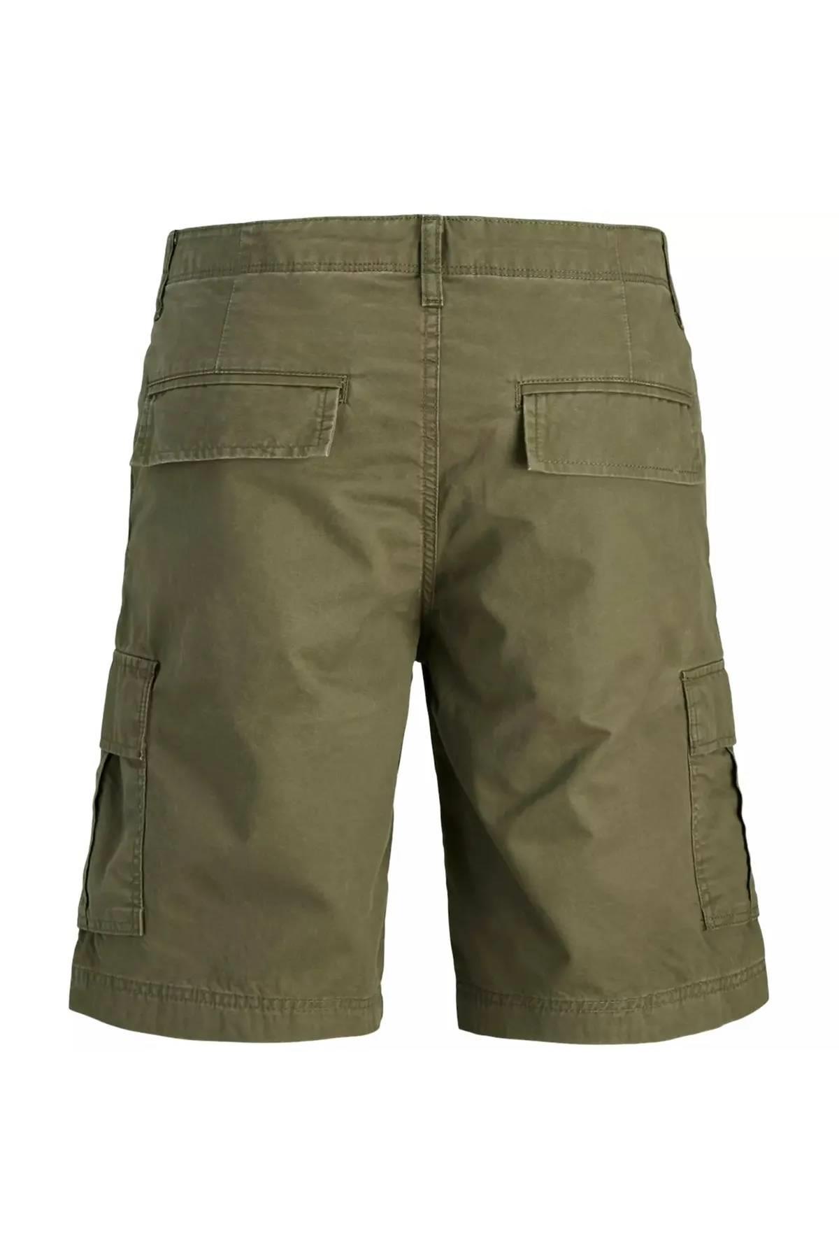 Jack & Jones Jpstcole Mateo Cargo Short Mıd Erkek Kot&Kanvas Şort 12274389