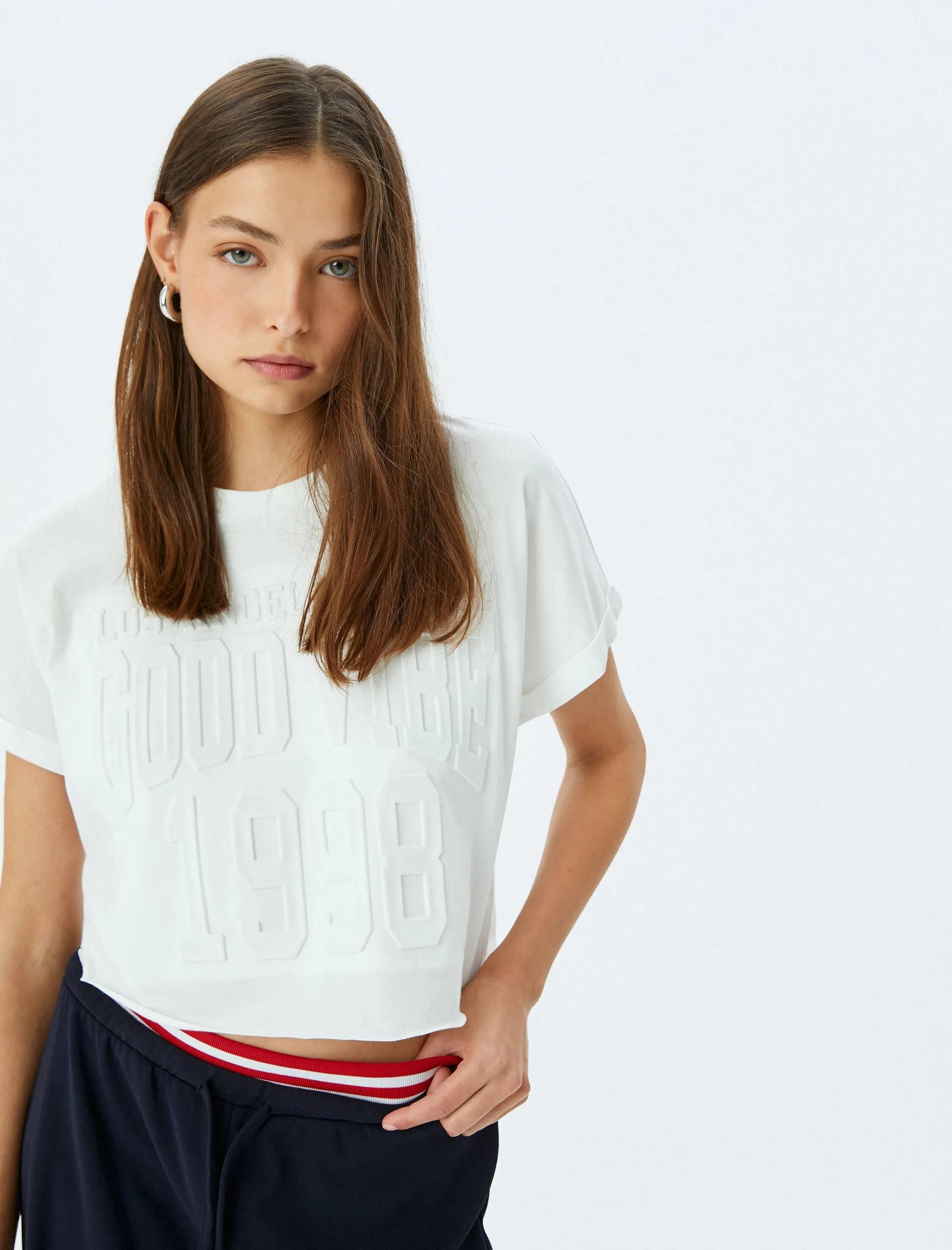 Koton Kadın T-shirt 5SAL10084IK