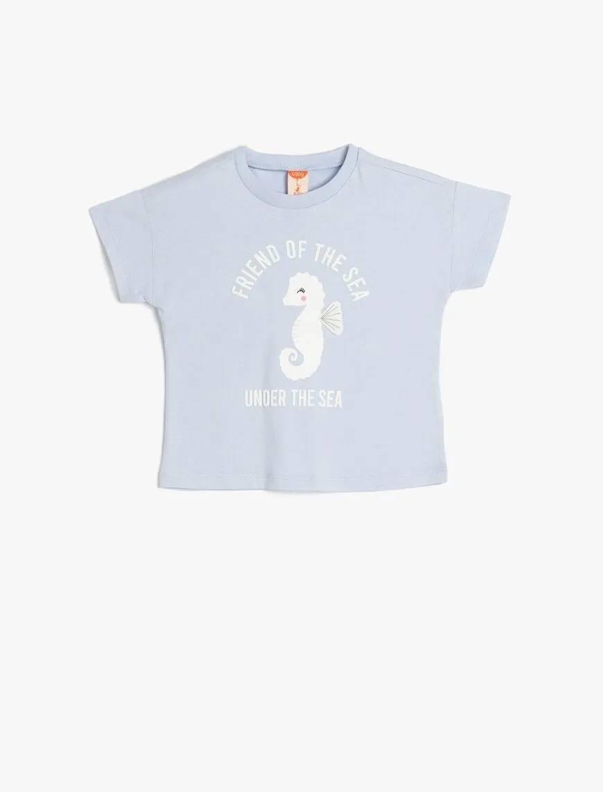 Koton Kız Bebek T-shirt 5SMG10029AK